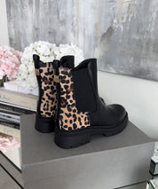 Damen Winter Stiefel Bequem Kunstleder Kniehoch 0