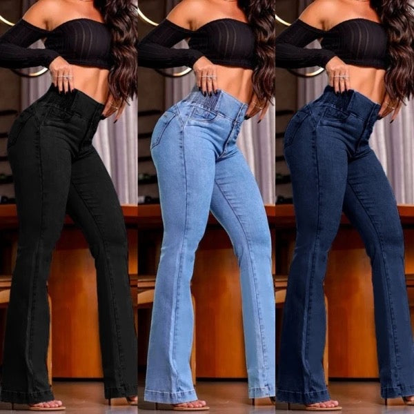 Jeans taille haute sexy