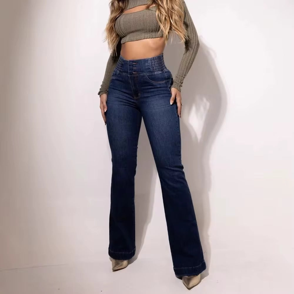 Jeans taille haute sexy