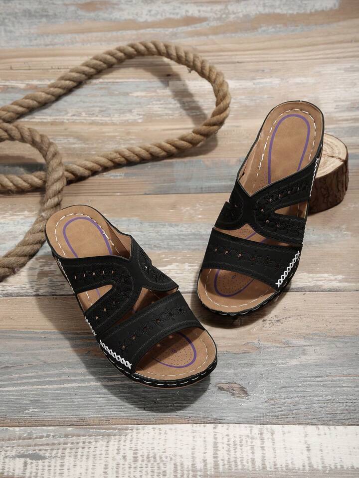 sandales brodées