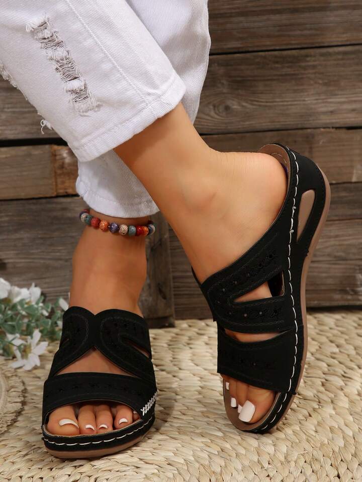 sandales brodées