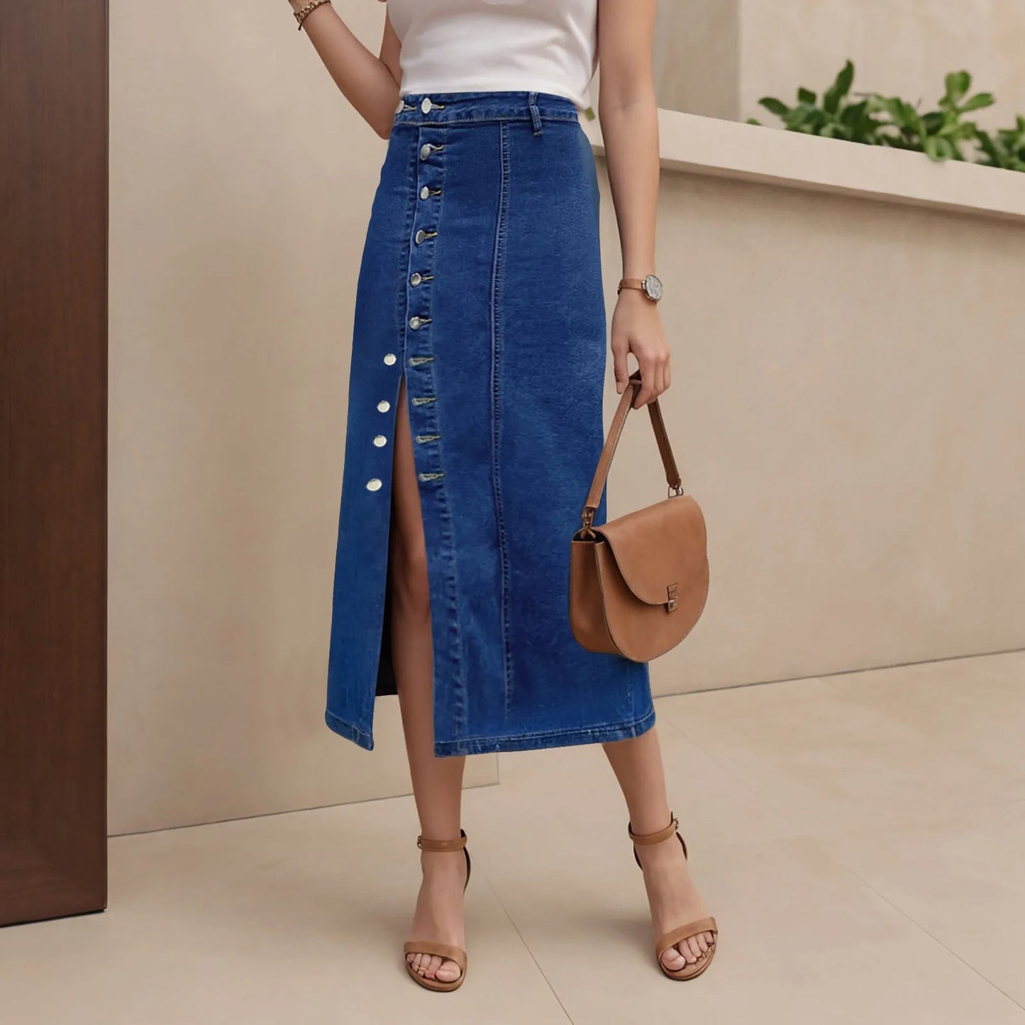 Jupe en jean Emberlin