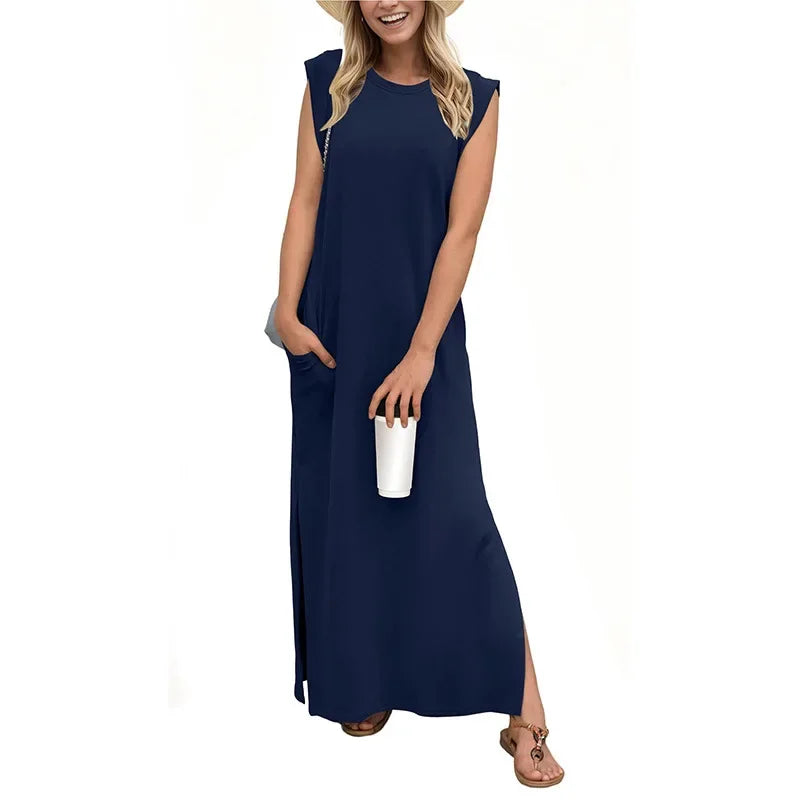 Robe fluide et infroissable