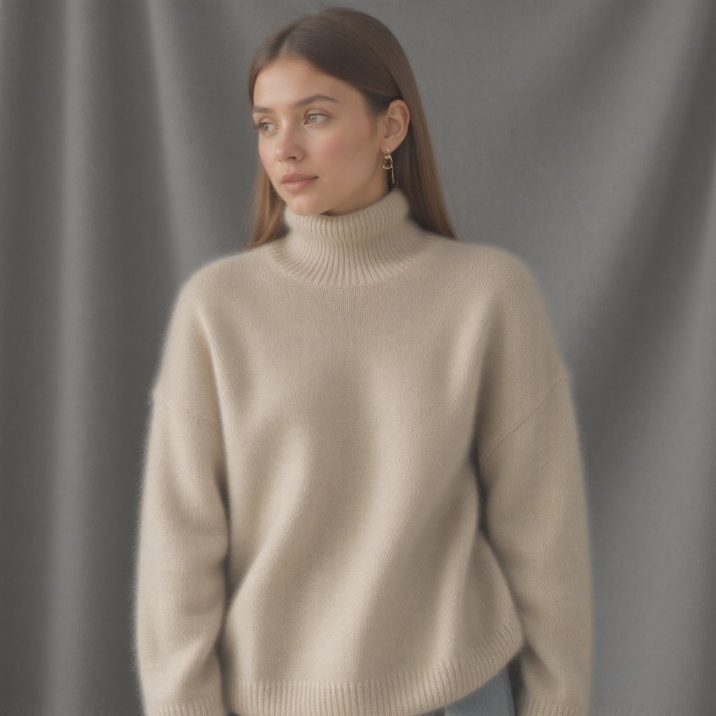 Pull cachemire confortable
