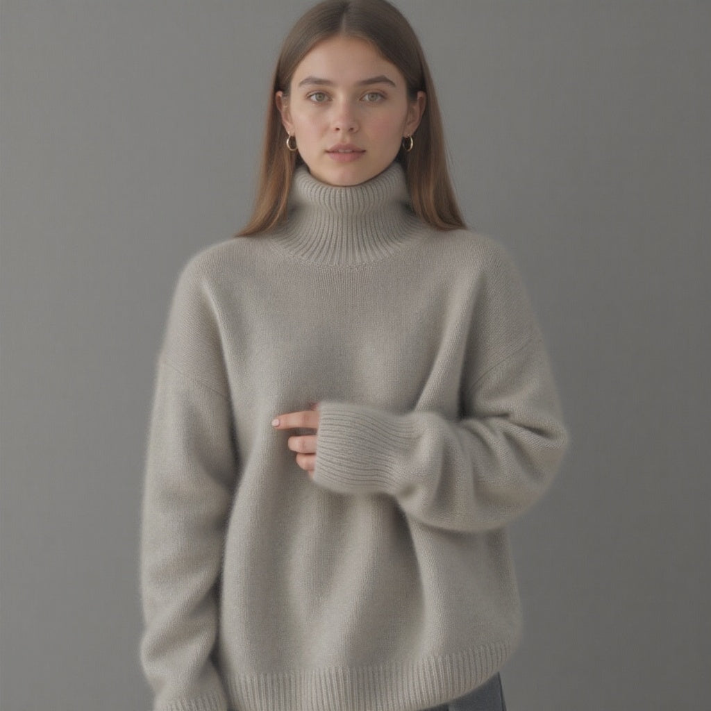Pull cachemire confortable