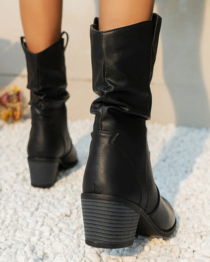 bottes de cowboy western anciennes