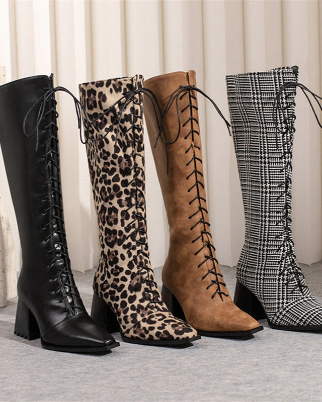 Leopard Print Boot
