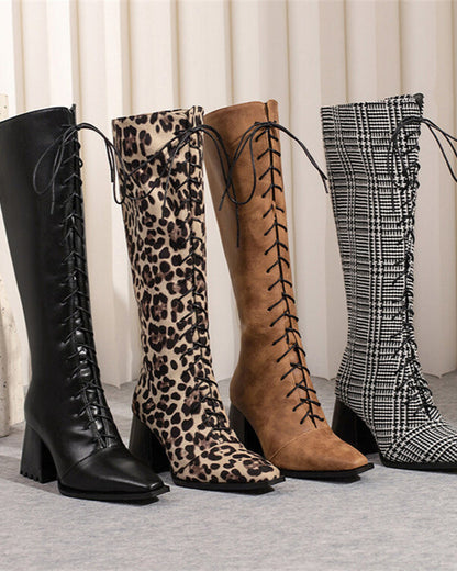 Leopard Print Boot