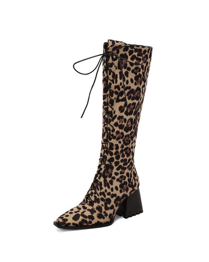 Leopard Print Boot