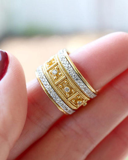 Bague tendance style Dove Clan