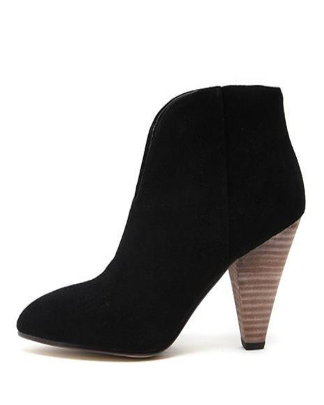 Bottes vintage en cuir vert foncé