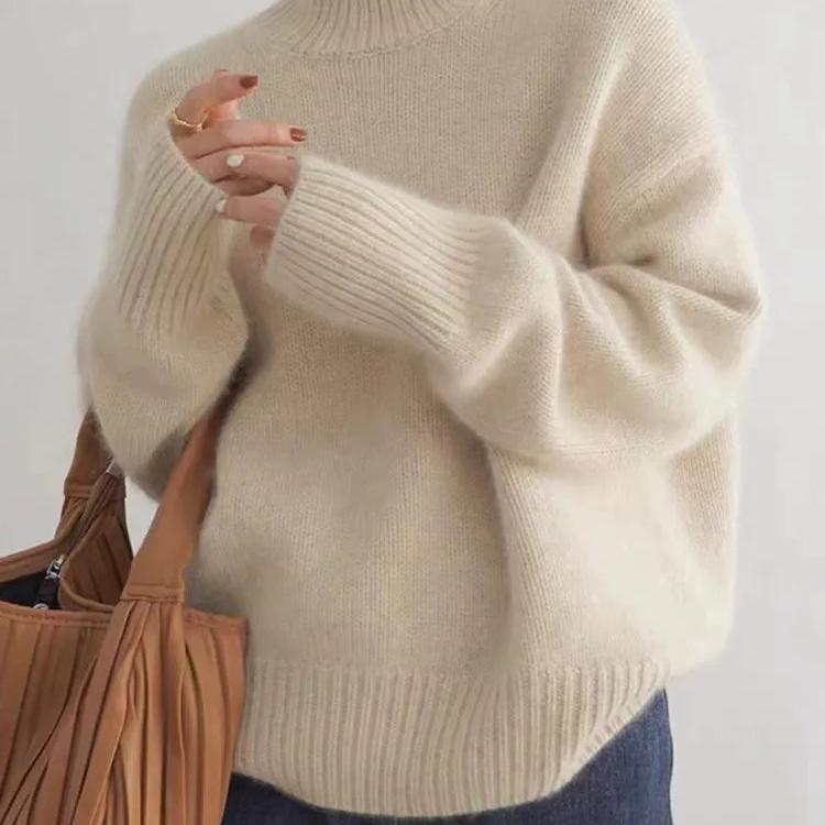 Pull cachemire confortable