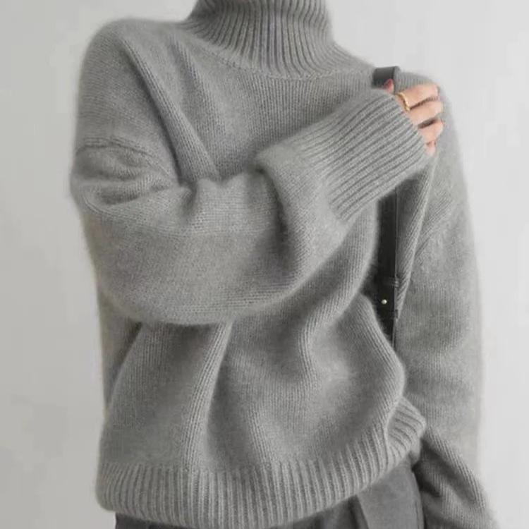 Pull cachemire confortable