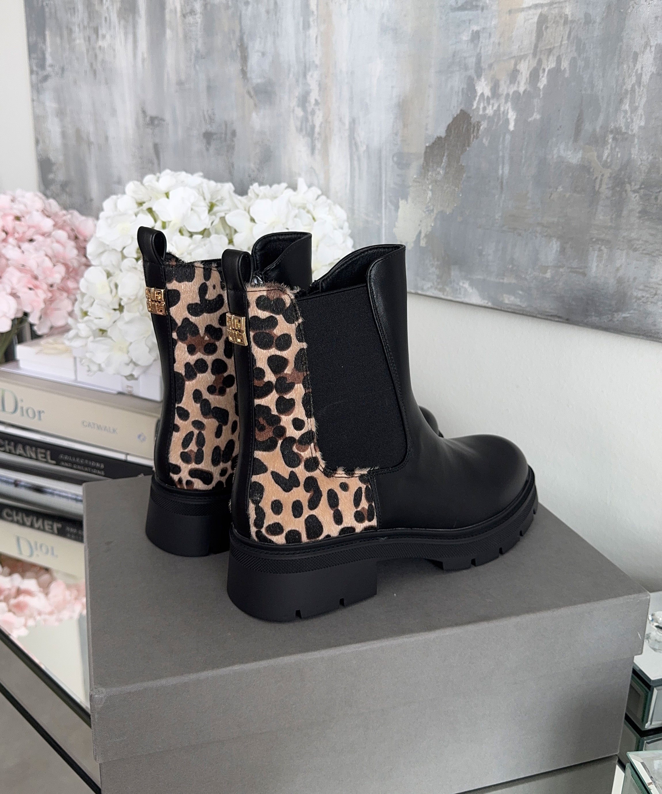 Damen Winter Stiefel Bequem Kunstleder Kniehoch 0
