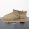 Damen Winterstiefel Komfort Leder Fellfutter Plateau Design 0