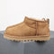 Damen Winterstiefel Komfort Leder Fellfutter Plateau Design 1