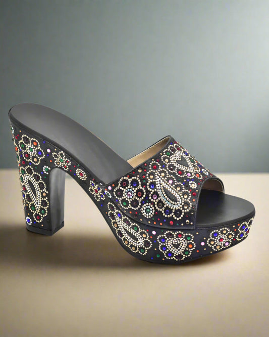 Sandales de croisière à talons hauts