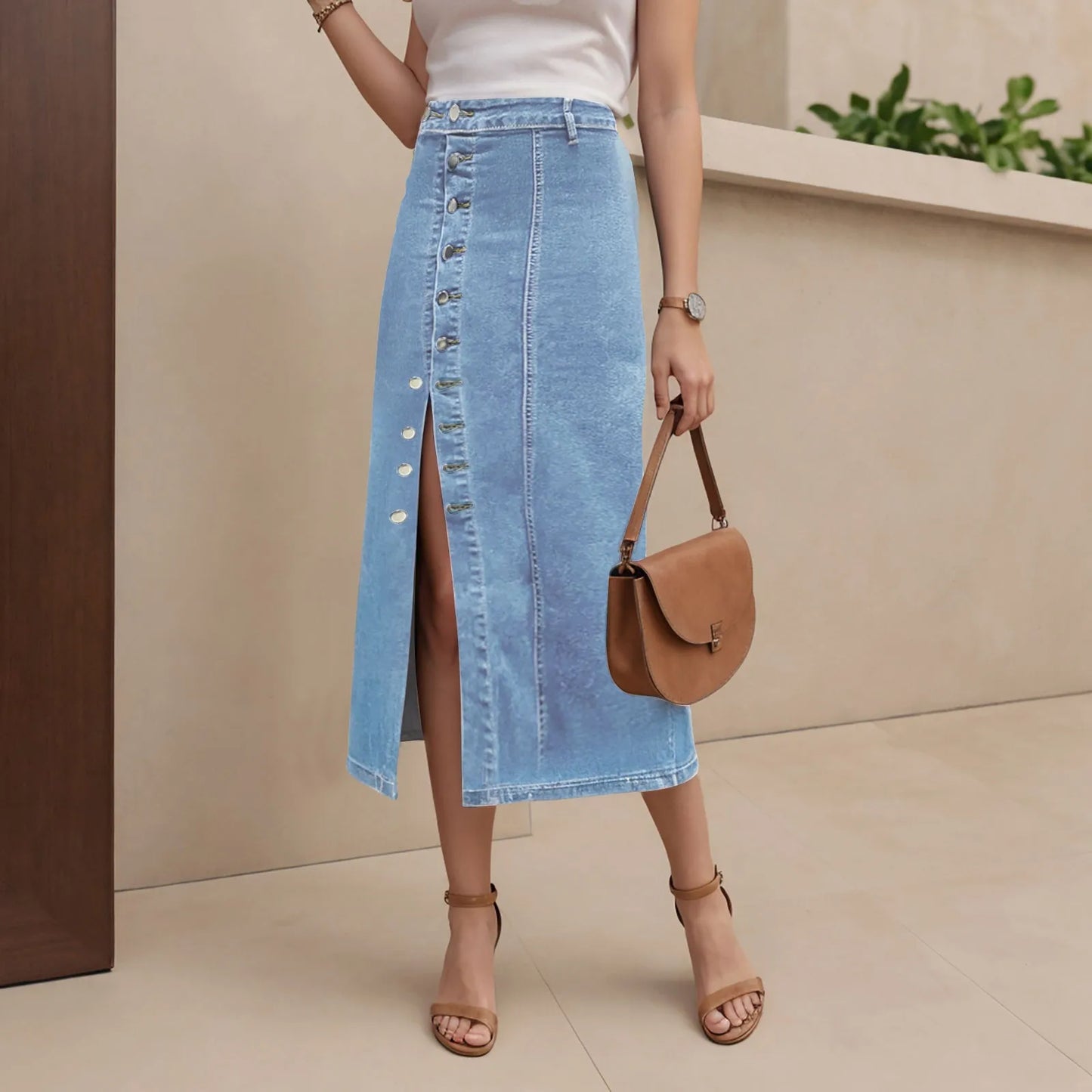 Jupe en jean Emberlin