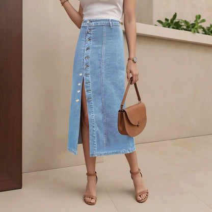 Jupe en jean Emberlin