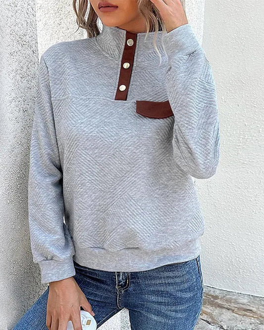 Sweat-shirt matelassé Everleigh