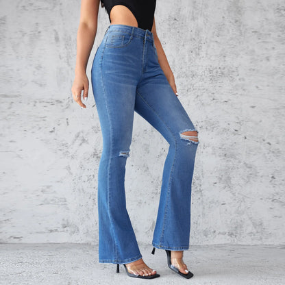 Jean court Happy
