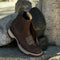 Unisex Cowboy-Stiefel Klassischer Western-Stil Hochwertiges Leder 3