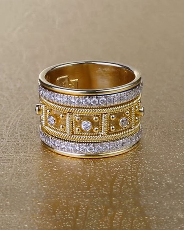 Bague tendance style Dove Clan