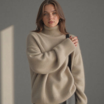 Pull cachemire confortable
