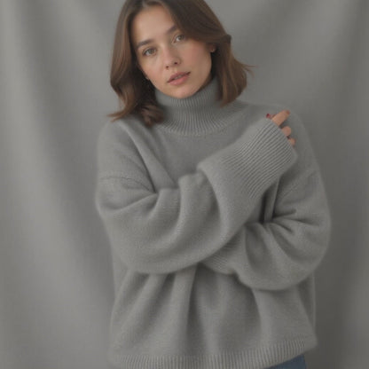 Pull cachemire confortable