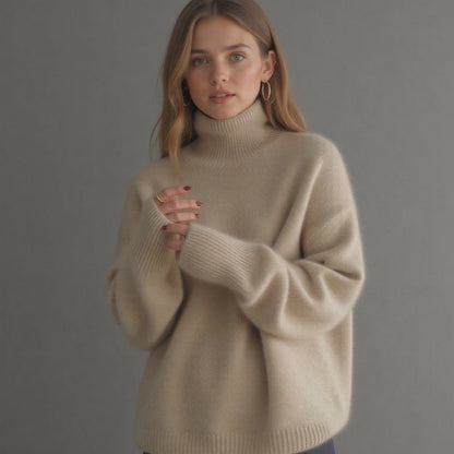 Pull cachemire confortable