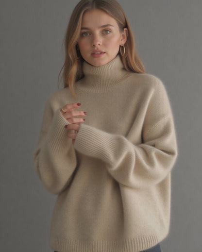 Pull cachemire confortable