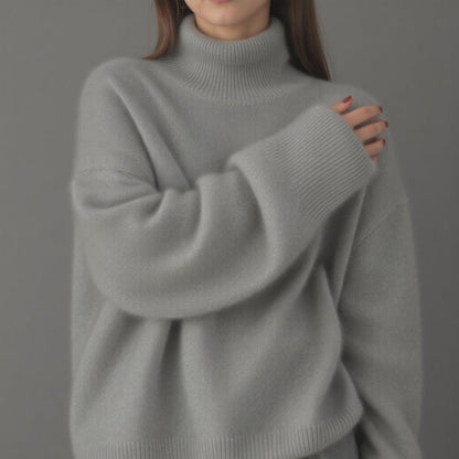 Pull cachemire confortable